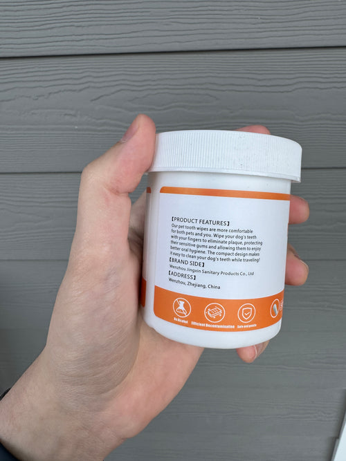 Pet Teeth Finger Wipes